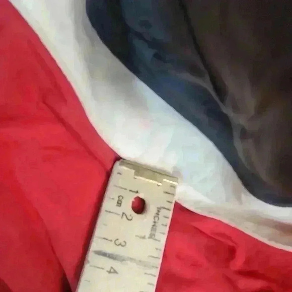 Detriot Red Wing Full Zip Windbreaker Red Jacket by Starter NHL Hockey Sz Lg - Picture 8 of 9